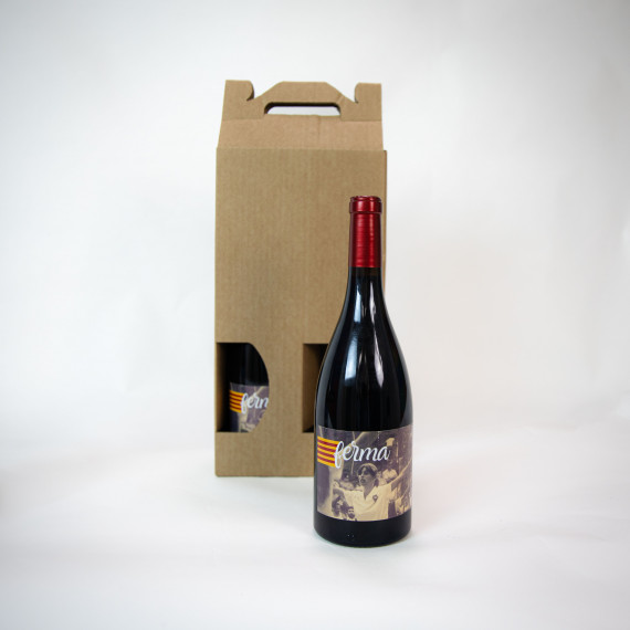 Lot 2 ampolles Vi negre ecològic