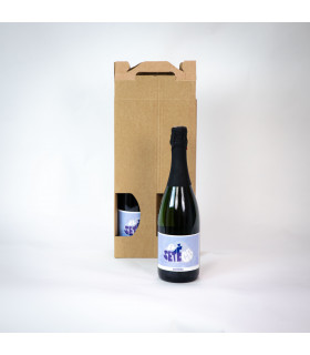 Lot 2 ampolles Cava Brut Nature ecològic 2020