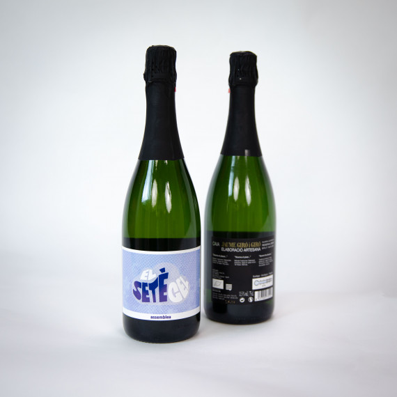 Lot 2 ampolles Cava Brut Nature ecològic 2020