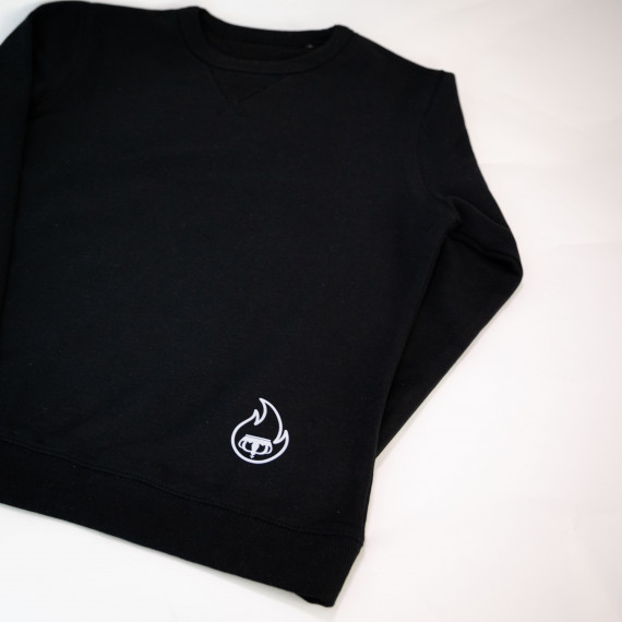 Dessuadora Dona "Flama" Assemblea color negre