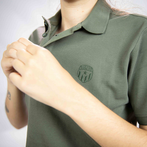 Polo Assemblea escut color khaki