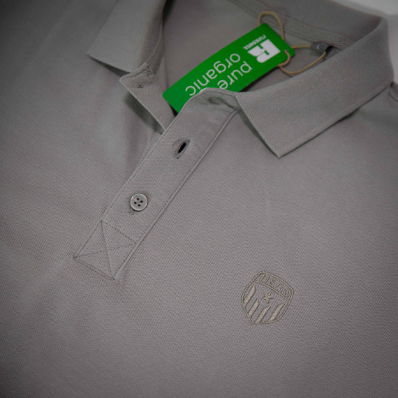 Polo Assemblea escut color gris