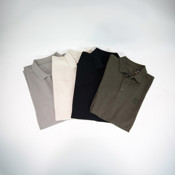 Polo Assemblea escut color gris