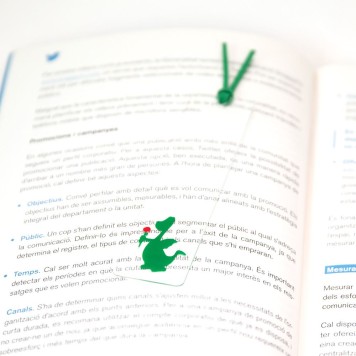 Punt de llibre acrílic del Drac