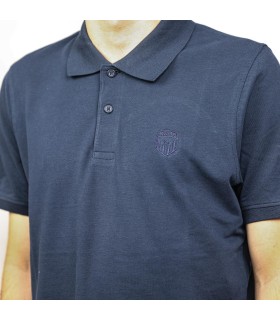 Polo Assemblea escut color blau