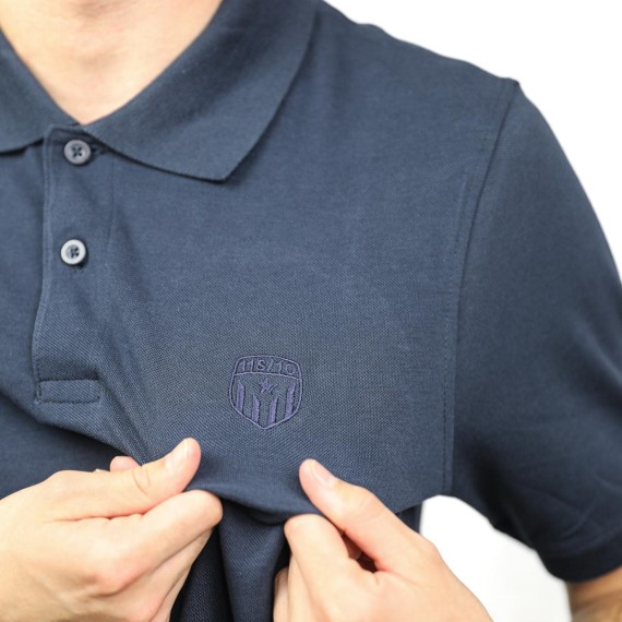 Polo Assemblea escut color blau