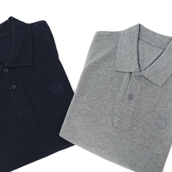 Polo Assemblea escut color blau