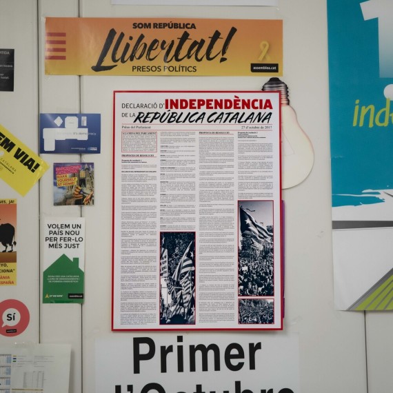 Pòster Declaració Independència de la República Catalana