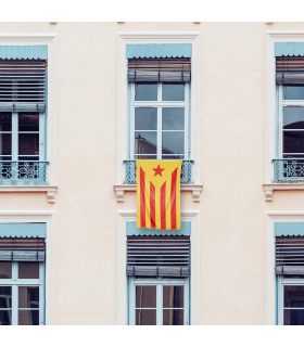 Estelada vermella gran 156x102 cm