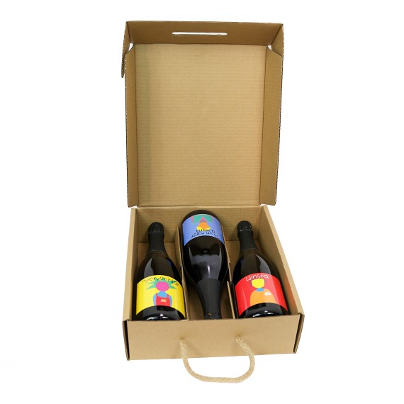 Lot de 3 ampolles de cava "Embria-cat"