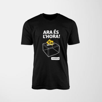 Samarreta unisex "Si-Si" - color negre