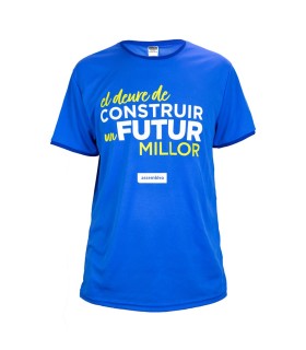 Lot samarreta unisex "Construir un futur, ser independents"