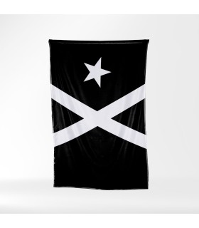 Bandera negra de 70x100 cm