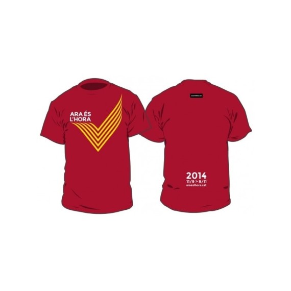 Lot "Ara es l'Hora" - color vermell