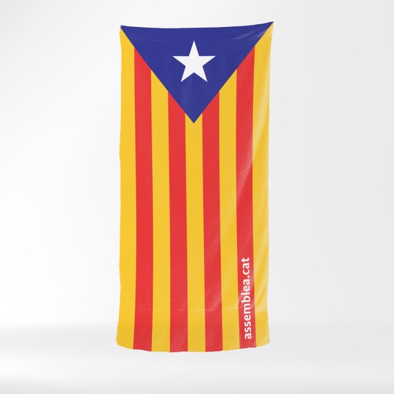 Tovallola Assemblea estelada blava