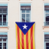 Estelada blava 300x200 cm - amb anells