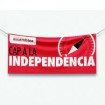 Domàs "Cap a la Independència" de 1,5 x 0,63