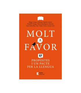 Llibre "Molt a favor. 57 propostes i un pacte per la llengua"