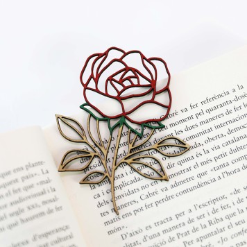 Punt de llibre Rosa de Sant Jordi