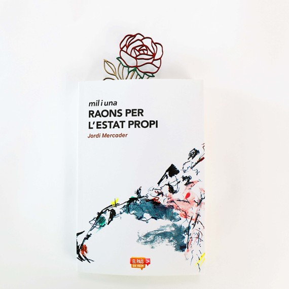 Punt de llibre Rosa de Sant Jordi
